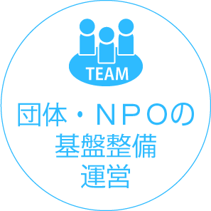 団体・NPOの基盤整備、運営